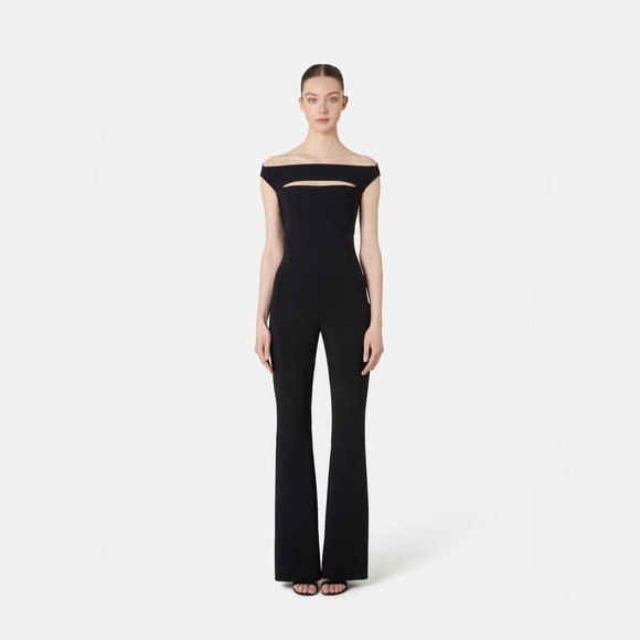 Chiara Boni La Petite Robe Size 8 Rebecca Off-the-Shoulder...